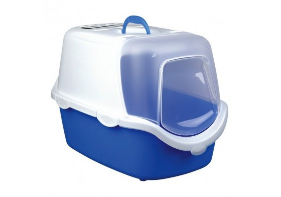 Vico kattentoilet met filter blauw